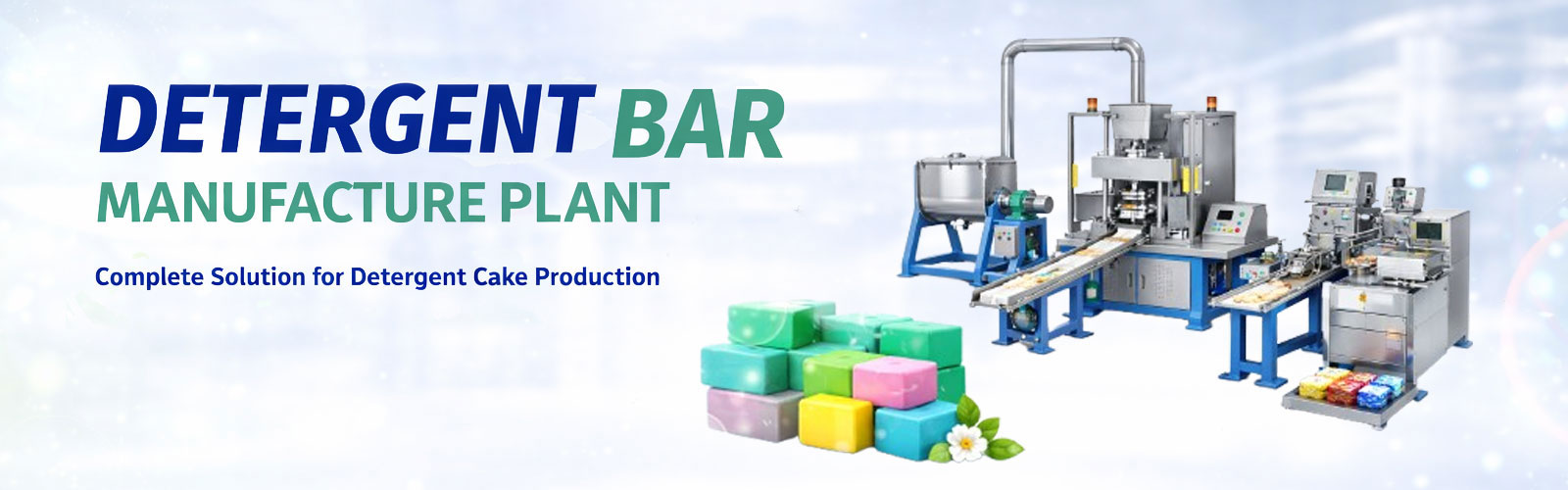 Detergent Cake Making Machine